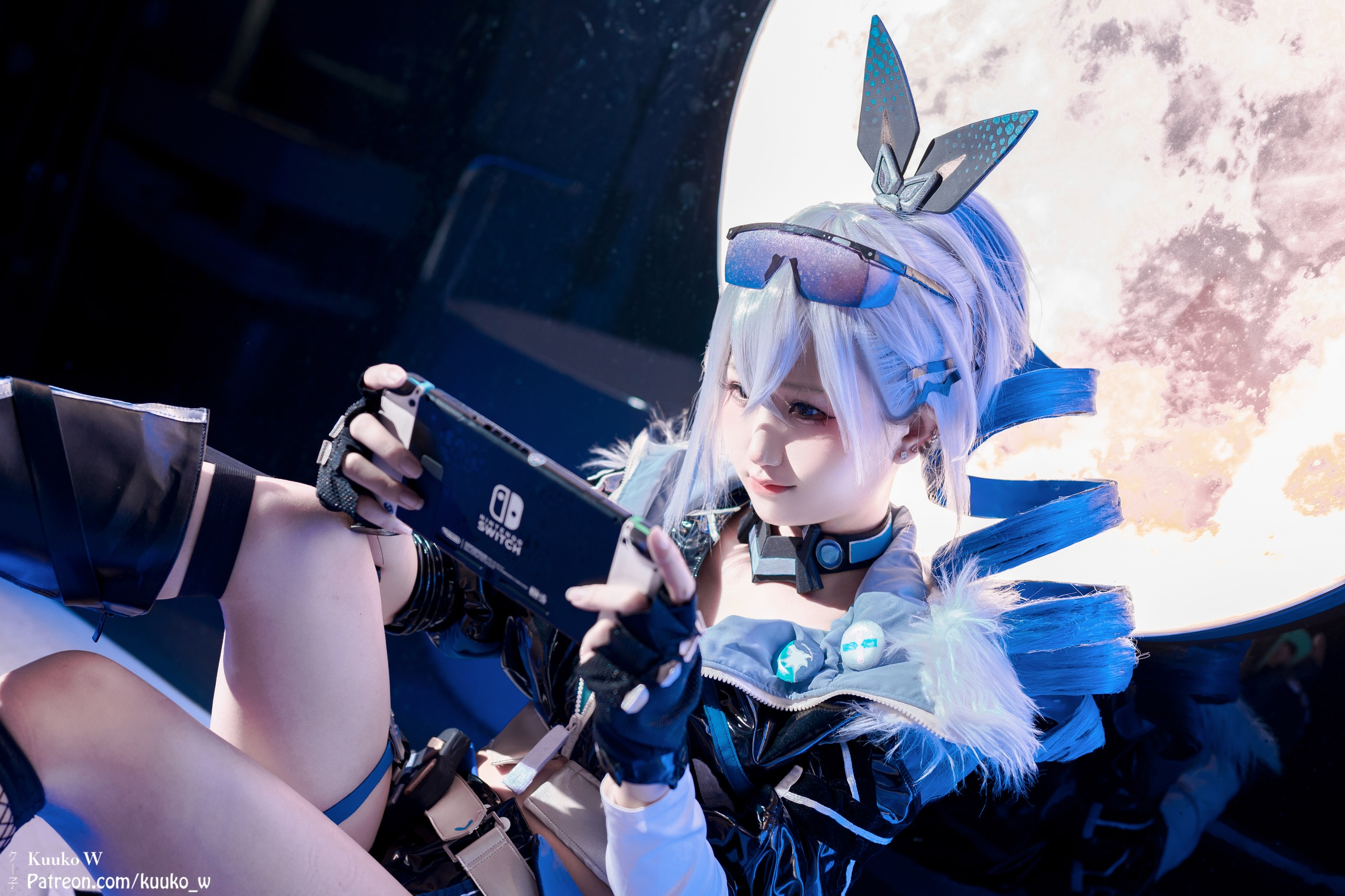 图片[1]-Kuuko W – NO.154 Silverwolf (Honkai_ Star Rail)[47P]-XikXak